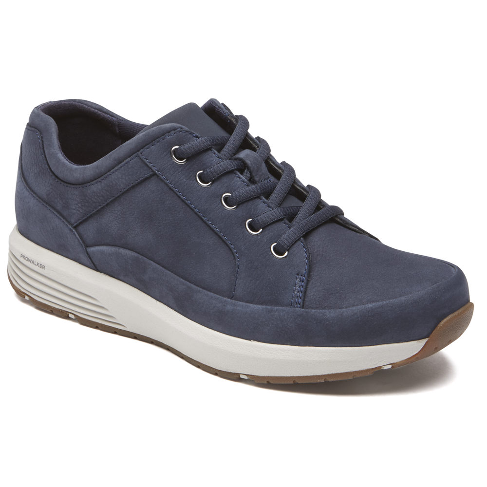 Rockport Joggesko Dame Marineblå - Trustride Ltd Lace-To-Toe - CNFV79841